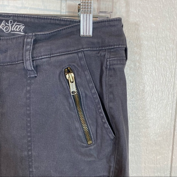 Old Navy Gray Ankle Zip Denim Blue Jeans 6 - Picture 2 of 7